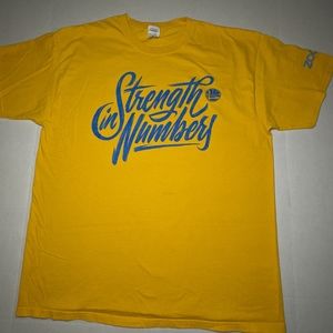 Warriors 2018 Strength in Numbers Shirt XL